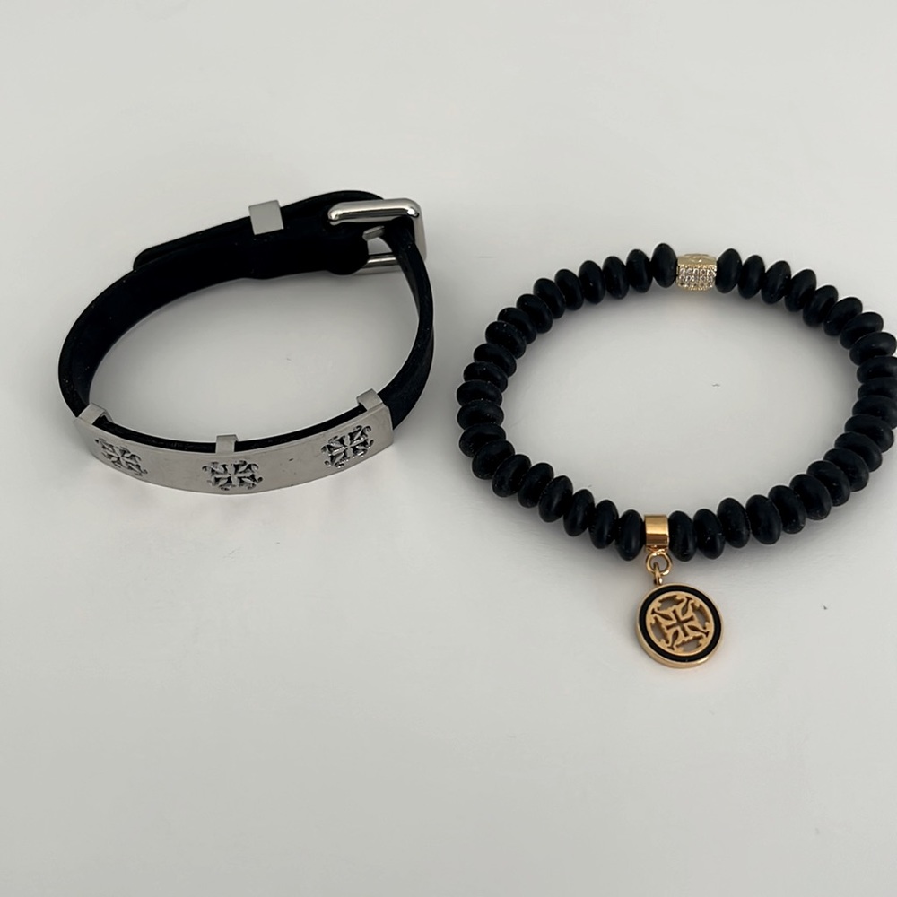 Rustic Cuff pair of bracelets